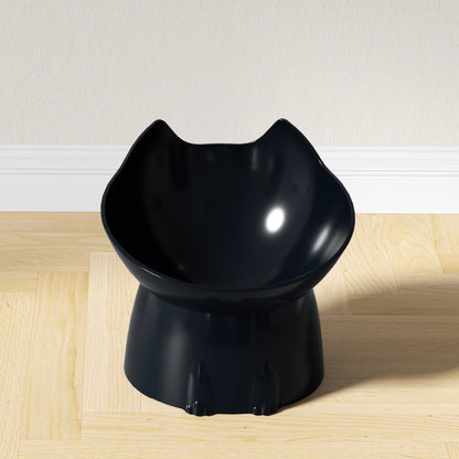 Whisker Ware Elevated Cat Bowl – Anti-Tip Raised Feeding Dish