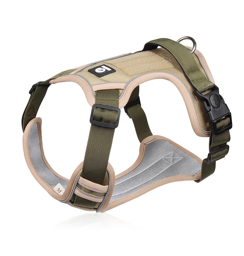 adjustable reflective oxford dog vest harness for training and walks