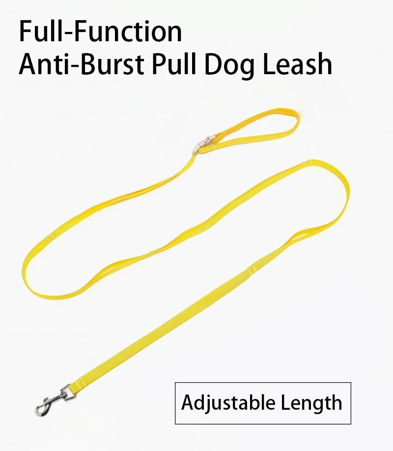 lightweight dog harness & leash set - anti-pull, escape-proof fit