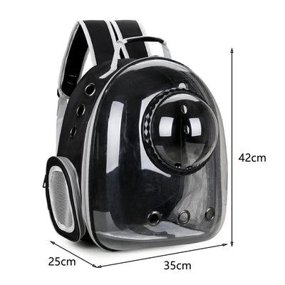 Transparent Bubble Pet Carrier Backpack for Cats & Small Dogs