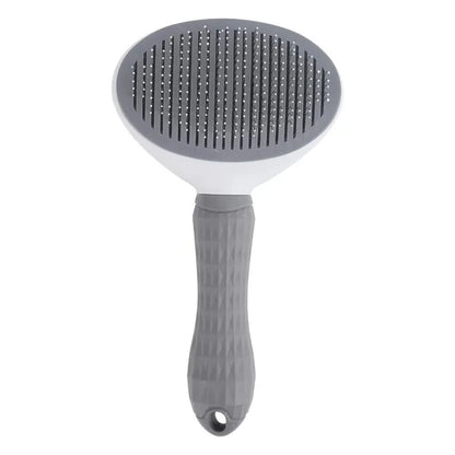 Self-Cleaning Pet Hair Brush – Dematting Comb for Dogs & Cats