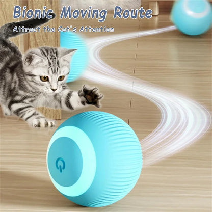 Smart Bouncing Ball Interactive Electronic Pet Toy for Dogs & Cats