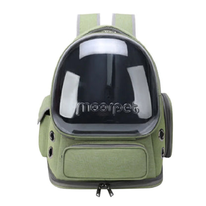 Transparent Breathable Cat Carrier Backpack for Outdoor Travel