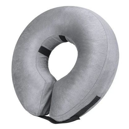 Inflatable Pet Recovery Collar After Surgery - Soft, Comfortable Cone Alternative
