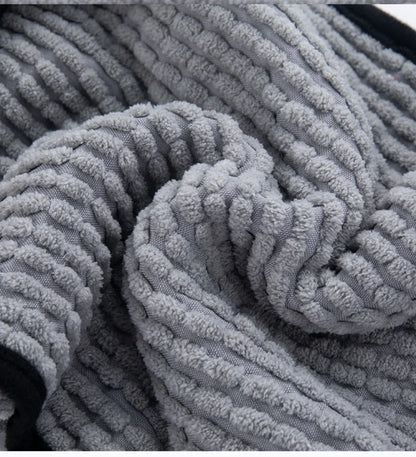 Absorbent Chenille Pet Bath Towel – Soft Quick-Dry Dog & Cat Towel