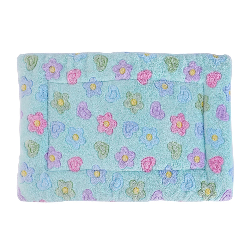 thickened dog bed mat warm machine washable blanket for puppies and cats