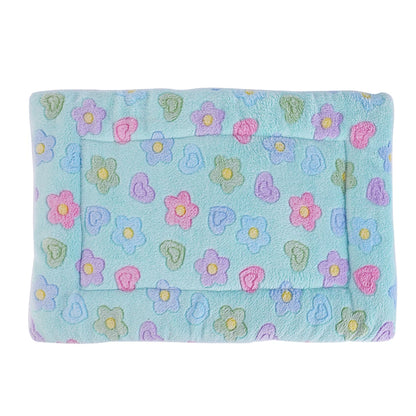 Thickened Dog Bed Mat Warm Machine Washable Blanket for Puppies and Cats