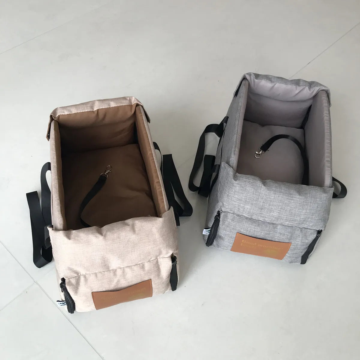 portable car booster seat & carrier bag for small dogs & cats
