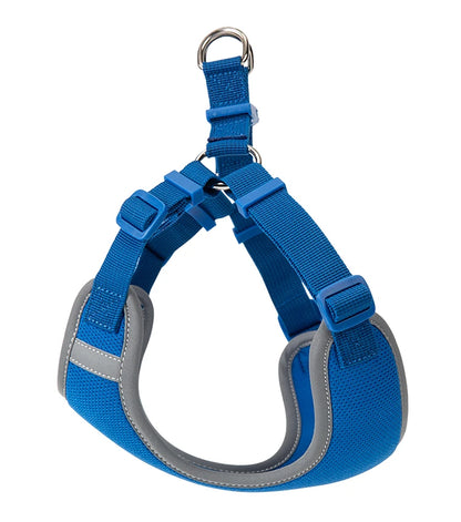 Reflective Adjustable Pet Harness & Leash Set for Small/Medium Dogs