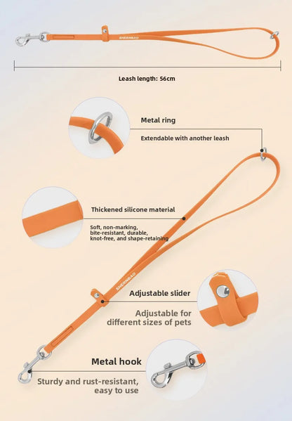 Silicone Grooming Hanging Rope – Non-Stretch Pet Bathing Restraint