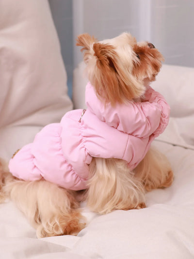 Thick Warm 3-Layer Puppy Jacket for Autumn Winter Poodle Teddy Yorkie