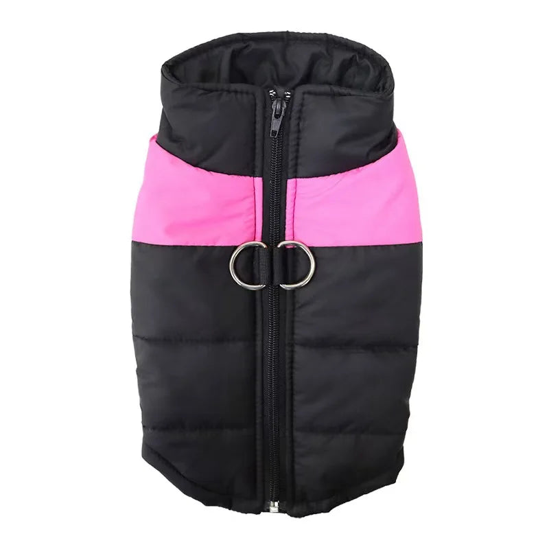 waterproof padded dog jacket – warm zipper vest for all sizes
