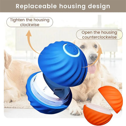Smart Bouncing Ball Interactive Electronic Pet Toy for Dogs & Cats